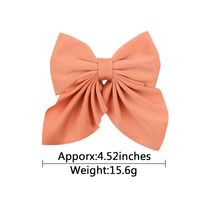 European And American Solid Color Bow Hairpin Wholesale main image 4