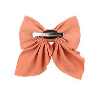 European And American Solid Color Bow Hairpin Wholesale main image 5