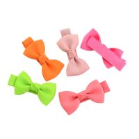 European And American Children's Jewelry Cute Bow Ribbon Bag Hairpin main image 5