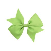Fashion 40-color Solid Color Bow Ribbed Ribbon Fishtail Hairpin Hair Accessory main image 6