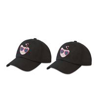 Wide-brimmed Visor Hat Cute Leopard Baseball Cap main image 3