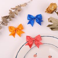Fashion Children's Bow Hairpin Candy Color Cute Duckbill Clip Hair Accessories main image 4
