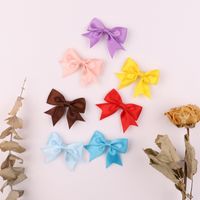 Fashion Children's Bow Hairpin Candy Color Cute Duckbill Clip Hair Accessories main image 6