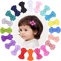 Accesorios Para El Cabello Lindos Del Color Del Caramelo Del Color Sólido De Los Niños De La Moda Mini main image 1