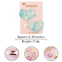 European And American Children's Hair Accessories Color Sequin Hairpin main image 3