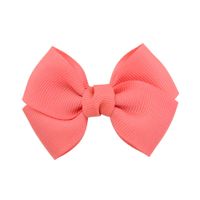 Fashion Children's Bow Hairpin Headdress Solid Color Flower Multicolor Hairpin main image 6
