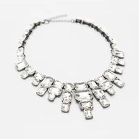 European And American Retro Tassel Rhinestone Alloy Necklace Wholesale main image 1