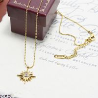 Star Pendant Necklace Simple Fashion Stainless Steel Necklace Wholesale main image 1