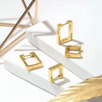 Simple Fashion Geometric Stainless Steel Earrings main image 2