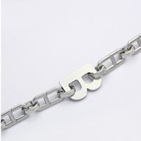 B Letter Thick Personality Exaggerated Letter Big Fashion Necklace main image 4