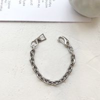 14k Gold Unfading Twist Chain Bracelet Fashion Simple Titanium Steel Lock Bracelet Female main image 6