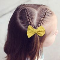 Fashion Children's Hair Accessories European And American Bow-knot Hairpin main image 6