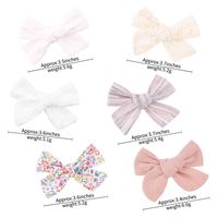 New Children's Hair Accessories Simple Bow Hairpin main image 5