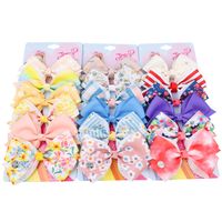 European And American Baby Hair Accessories Bow Hairpin main image 6