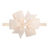 Fashion Children's Headdress Ribbed Bow Hairband Baby Headband main image 5