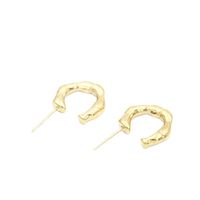 Simple C-shaped Stud Fashion Simple Stainless Steel Earrings main image 6