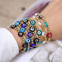 European And American Glass Beads Demon Eyes Beaded Bracelet Women Jewelry main image 4