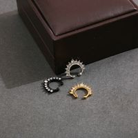 Simple Style Letter Copper Plating Nose Studs main image 5