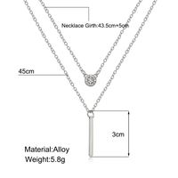 Retro Geometric Alloy Wholesale Pendant Necklace main image 5