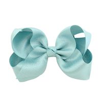 Fashion Polyester Children's Bowknot Hairpin Headdress Solid Color Flower Multicolor Headband sku image 3