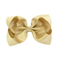 Fashion Polyester Children's Bowknot Hairpin Headdress Solid Color Flower Multicolor Headband sku image 5