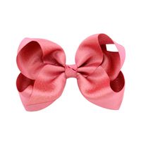 Fashion Polyester Children's Bowknot Hairpin Headdress Solid Color Flower Multicolor Headband sku image 10