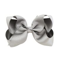 Fashion Polyester Children's Bowknot Hairpin Headdress Solid Color Flower Multicolor Headband sku image 11