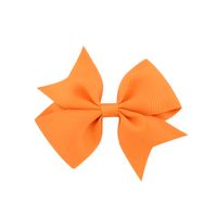 أزياء بلون مضلع الشريط على شكل V Bowknot كليب اكسسوارات شعر الأطفال sku image 10