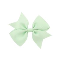 Fashion Solid Color Ribbed Ribbon V-shaped Bowknot Clip Children's Hair Accessories sku image 20
