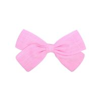 Europe And The United States Children's Bow Hairpin Solid Color Cotton Knotted Hair Accessories sku image 8