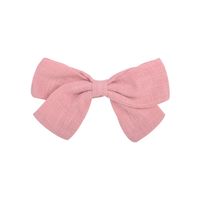 Europe And The United States Children's Bow Hairpin Solid Color Cotton Knotted Hair Accessories sku image 9