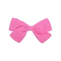 Europe And The United States Children's Bow Hairpin Solid Color Cotton Knotted Hair Accessories sku image 17