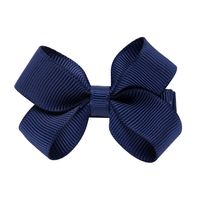 Contrasting Color Three-dimensional Twisted Leaf Bowknot Children's Hair Accessories sku image 1