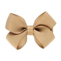 Contrasting Color Three-dimensional Twisted Leaf Bowknot Children's Hair Accessories sku image 2