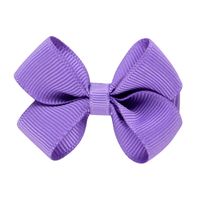 Contrasting Color Three-dimensional Twisted Leaf Bowknot Children's Hair Accessories sku image 5
