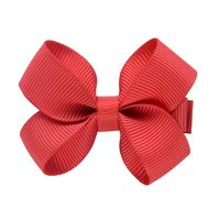 Contrasting Color Three-dimensional Twisted Leaf Bowknot Children's Hair Accessories sku image 12