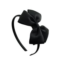 European And American Polyester Ribbed Children's Bow Headband Wholesale sku image 4