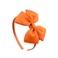 European And American Polyester Ribbed Children's Bow Headband Wholesale sku image 9