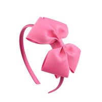 European And American Polyester Ribbed Children's Bow Headband Wholesale sku image 12