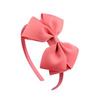 European And American Polyester Ribbed Children's Bow Headband Wholesale sku image 14