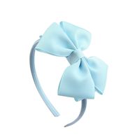 European And American Polyester Ribbed Children's Bow Headband Wholesale sku image 16