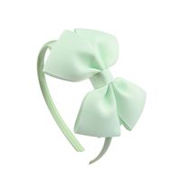 European And American Polyester Ribbed Children's Bow Headband Wholesale sku image 18