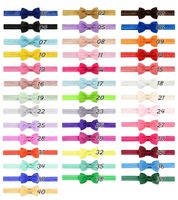 European And American Children's Bow Headband Small Bow Elastic Headband sku image 40