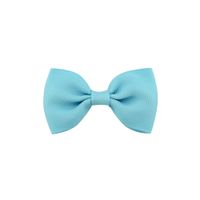European And American Solid Color Children's Bow Cute Hairpin sku image 8