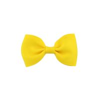 European And American Solid Color Children's Bow Cute Hairpin sku image 11