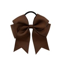 Fashion Jewelry Ribbed Ribbon Fishtail Bow Hair Tie Children's Headdress Wholesale sku image 4