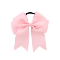 Fashion Jewelry Ribbed Ribbon Fishtail Bow Hair Tie Children's Headdress Wholesale sku image 12