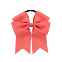 Fashion Jewelry Ribbed Ribbon Fishtail Bow Hair Tie Children's Headdress Wholesale sku image 16