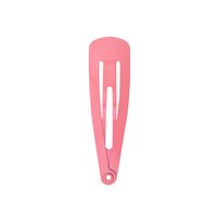 Girl'S Simple Style Solid Color Iron Spray Paint Stoving Varnish Hair Clip sku image 11
