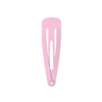 Girl'S Simple Style Solid Color Iron Spray Paint Stoving Varnish Hair Clip main image 8